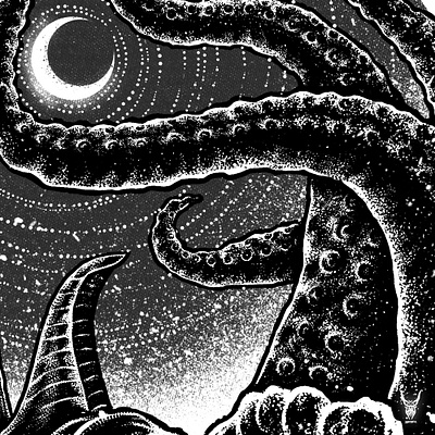Available dotwork fdn foundation kraken moonlight nft nft art nft collector nft community nfts sea sebrodbrick
