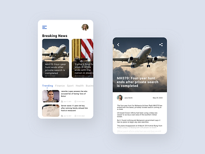 News app design app design dailyui designinspiration figma figma design hireme minimal news news app news design newsfeed uidesign uidesigner userinterfacedesign uxdesign