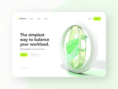 Balance your workload cinema4d marketing product texture ui uiux website