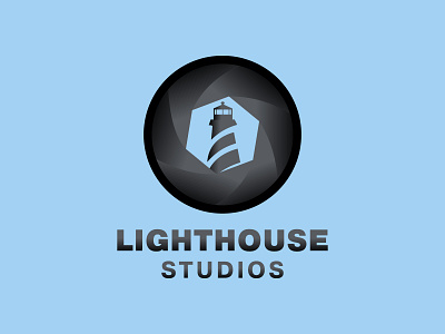 Lighthouse Studios Logo brand identity branding clean dailylogochallenge design illustrator logo logo design logotype modern logo