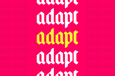 Adapt logo wordmark