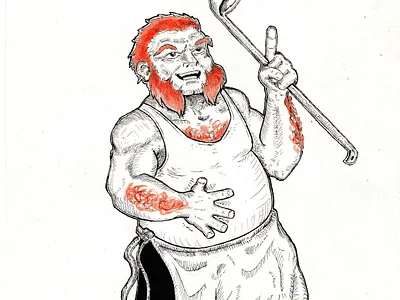stormlight archive - Rock art book illustration character design fanart illustration ink
