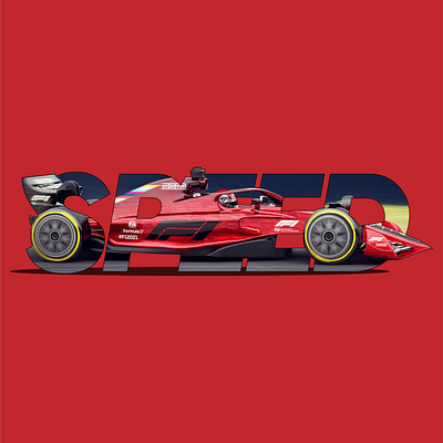 F1 SPEED adobe adobe illustrator car creative drift f1 logo race racecar racing rally speed text