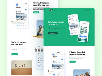 Landing page home homepage landing landingpage marketing ui ux uidesign web design website