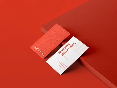 Age & Era | Business Cards brand design branding business card logo visiting card