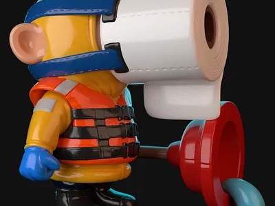 Oscar Toy 3d 3d art 3d artist 3dprint 3dprinting animation characterdesign cinema 4d motion design render zbrush