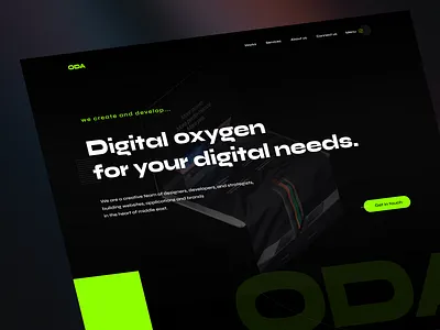 Oxygen Digital Agency web design agency website design dubai iran tehran ui ux