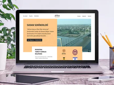 Afrika Vakfı - Landing Page langing page web web design