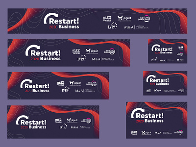 Restart campaign banners banner banners web banner web banner ad web banner design