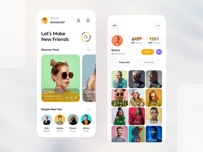 Modern App UI designs, themes, templates and downloadable graphic ...