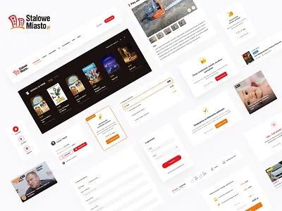 Stalowe Miasto design ui ux web website