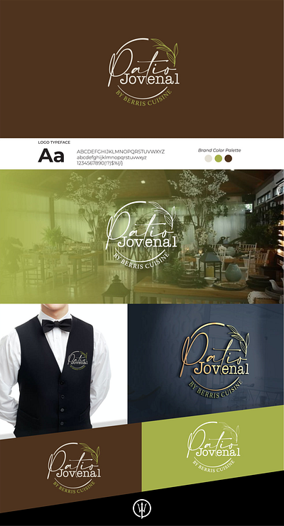 Patio Jovenal design illustration logo