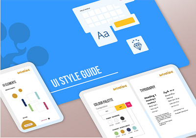 UI Styleguide branding design graphic design illustration illustrator minimal ui web website