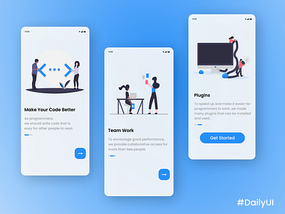 Daily UI 023 : Onboarding apps daily 100 challenge daily ui dailyui design app design inspiration mobile apps ui ux design uidesign user interface design web design