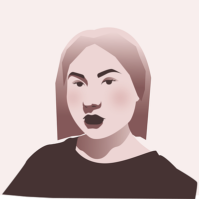 self portrait caharcter design character design illustration minimal portrait self portrait simple