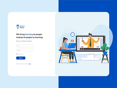 Login Page login login design login form login page login screen signup