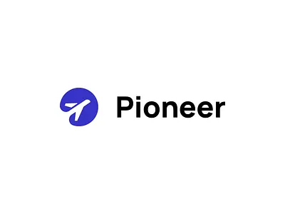 Pioneer - Airline brand design brand identity branding dailylogochallenge dailylogochallengeday12 design logo logo design logotype symbol vector watermark
