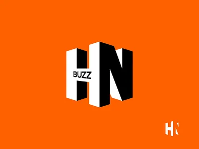 HN Buzz branding logo typography