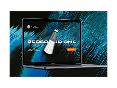 BEOSOUND ONE brand branding design digital interface typography ui ux webdesign website