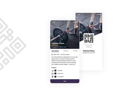 Flexfit - barcode 2021 barcode classes description favorite fit fitness club gym new uiux uiuxdesign