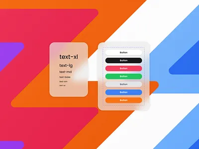 How to start a design system with Glassmorphism in Figma 4/4 clean concept design design system figma glass morphism glassmorphism how to how to minimal simple typography ui web web design website