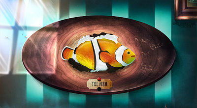 The Unwanted Singing Fish fish illustration motion graphics photo manipulation