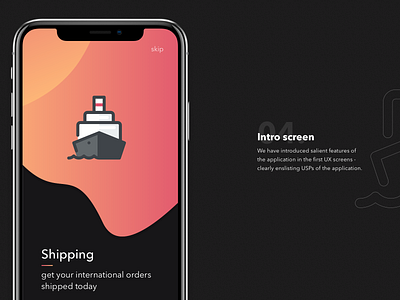 Shipfield Shipping Services UI Design app cargo courier courier app courierservice delivery delivery app delivery status design illustration logistics shipping transportation ui uiux ux