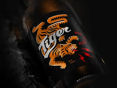 Tiger branding concept design idenit identity illustration label label design logo logodesigner