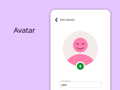 DailyUI Challenge 088 - Avatar avatar avatar design avatar icons daily 100 challenge dailyui dailyui 088 dailyuichallenge mobile app mobile design mobile ui ui ui design web design