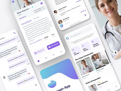 DanışanApp UI/UX Redesign app app design application figma graphic design illustrator mobile app ui ui ux ui design uidesign uiux ux ux ui ux design uxdesign uxui