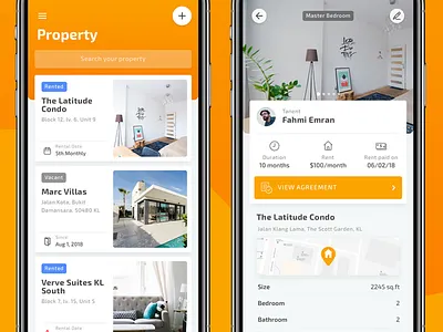 Property App Design app design design mockups mockups design ui design ui ux design wireframes wireframes design