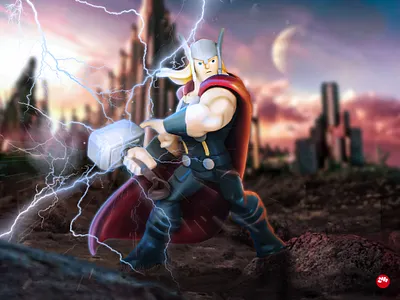 Thor comics disney disneyinfinity marvel mpparea photography photoshop retouche photo thor