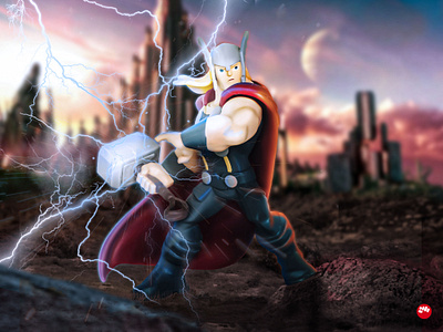 Thor comics disney disneyinfinity marvel mpparea photography photoshop retouche photo thor