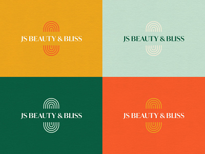 JS Beauty & Bliss Logos beauty brand identity branding color color palette design graphicdesign hair stylist logo reiki visual identity