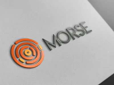 Morse Logo design dribbble illustration logo logodesign logotype typography vector