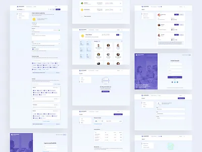 LetsChatWith — Organizers role admin panel design figma form intarface interface design layout minimal ui ui design uidesign ux ux design web web design webdesign website
