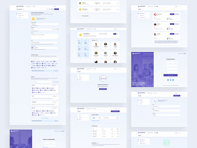 LetsChatWith — Organizers role admin panel design figma form intarface interface design layout minimal ui ui design uidesign ux ux design web web design webdesign website
