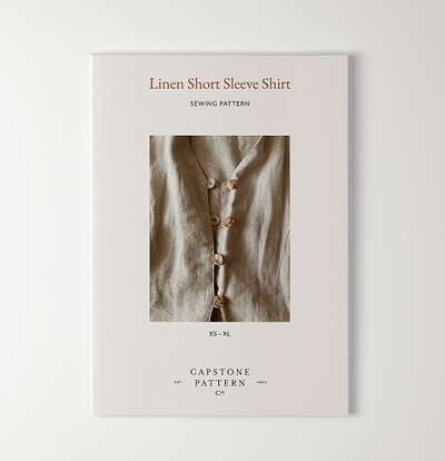 Capstone Pattern Co. Booklet Design brand identity design graphic design package design