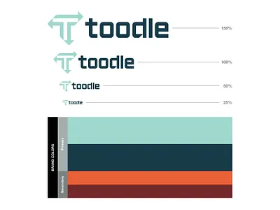 Toodle V1 Pt.03 brand colors brand identity branding geometric logo icon identity identity design logo logo designer logomark logotype