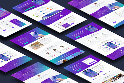 Nova - Premium App Landing Page Template app app landing page app landing page template app template app theme app ui app ui ux creative design landing page marketing product launch startup startup template themeforest ui ui design ux ux design web app