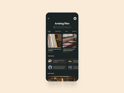 Analog files analog aveiro blog dailyui elvas figma files freelancer graphic designer layout mobile mobile design mobile layout mobile ui ui ui design ui designer ui ux ux webflow