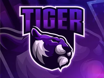 tiger logo app branding coreldraw design design art ilustration ilustrator logo sketch vector