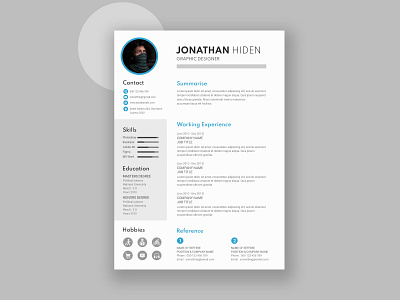 Resume Layout branding businessflyer corporate business flyer design digital flyer graphic design graphicdesign realestate resume cv resume design uiuxdesign