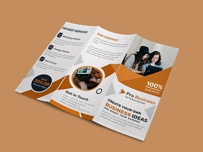 Brochure Design a4 template branding brochure design business card design clean ui corporate business flyer digital flyer flyer template graphic design realestate