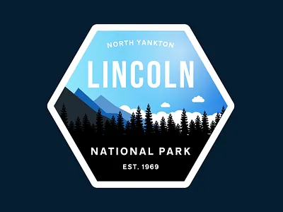 National Park Logo dailylogo dailylogochallenge day 20 lincoln logo national park vector