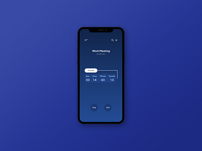 Daily UI 014 clean dailyui design mobile ui