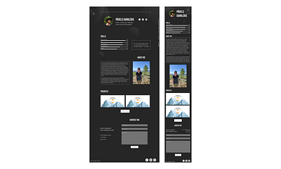 Portfolio Design design figma web design