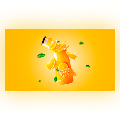 Juice - Advertising collage adobe photoshop advertising collage design juice orange photoshop