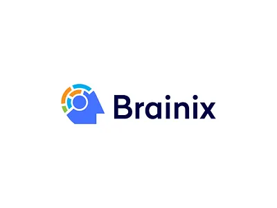 Brainix Brand logo design artificial intelligence brain logo brainology brainstorm brainstorming branding creative logo logo logodesign logotype memory mental health awareness mind logo mind mapping logo minimalist logo software logo speed logo tech logo technology logo training logo