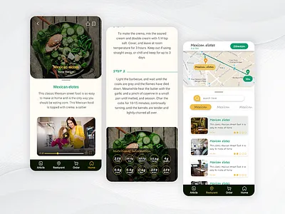 Vegan Food App app application branding design graphic design newdesign news ui uidesign uiux uiuxdesigner ux uxd uxdesigner vector vegan vegetarianism